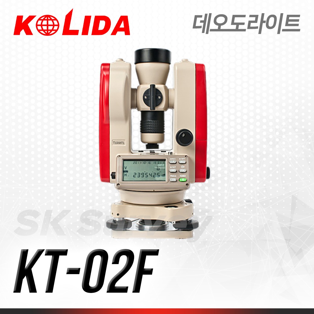 KOLIDA 코리다 데오도라이트 KT-02F / 트렌스 트렌시트 전자식
