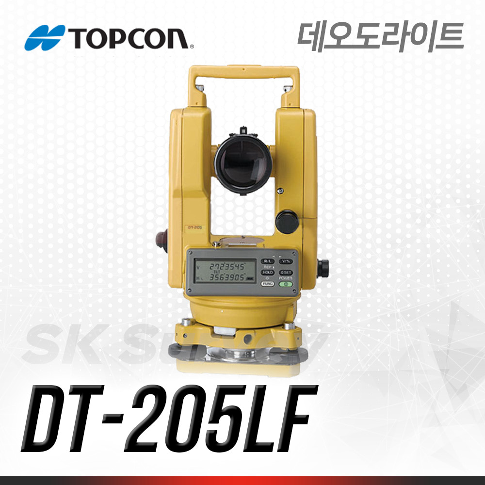 TOPCON 탑콘 데오도라이트 DT-205LF