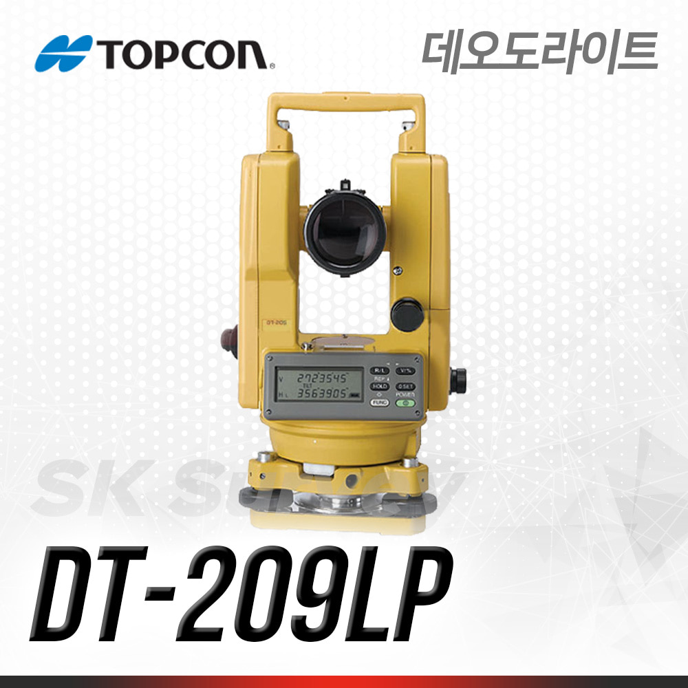 TOPCON 탑콘 데오도라이트 DT-209LP