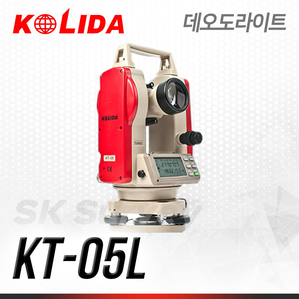 KOLIDA 코리다 레이저 데오도라이트 KT-05L 트렌스 트렌시트 전자식