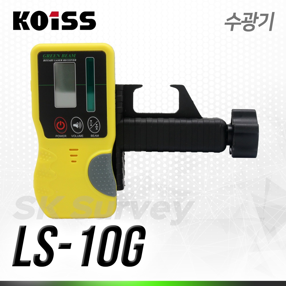 KOISS 코이스 회전레이저레벨 전용 수광기 LS-10G 수신기 정밀 레이저 디텍터