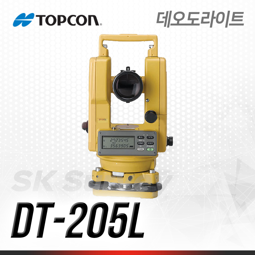 [TOPCON]레이저 데오도라이트 DT-205L