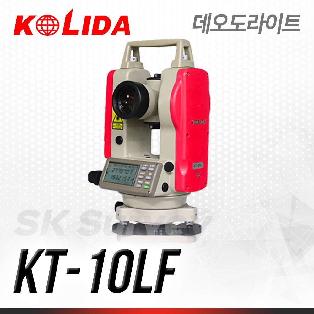 KOLIDA 코리다 데오도라이트 KT-10LF 트렌스 트렌시트 전자식
